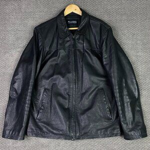 Wilsons Leather Black Bomber Jacket